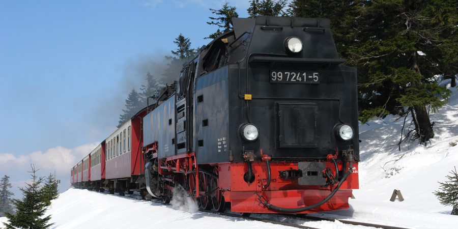 Brocken Railways in Winter