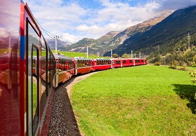 Glacier Express & The Romantic Rhine Cruise - Vacations By Rail