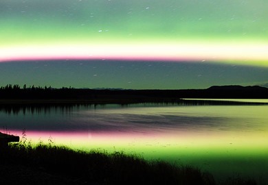 Aurora Viewing at Bettles Lodge