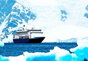 Cruise ship on inside passage Alaska