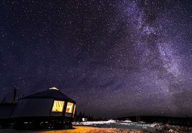 Dining Hut under the Stars