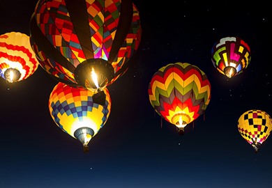 Albuquerque Balloon Night Glow