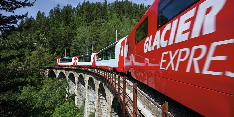 Glacier Express train