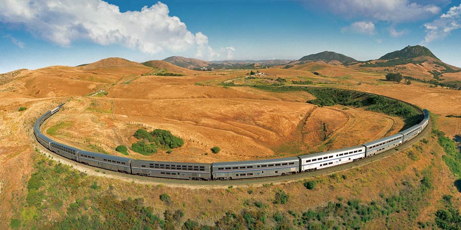 Amtrak train