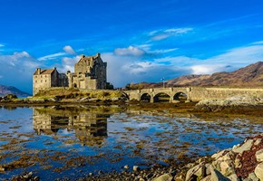 Eilean donan castle in scotland