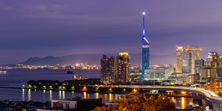 Fukuoka city Kyushu South of Japan