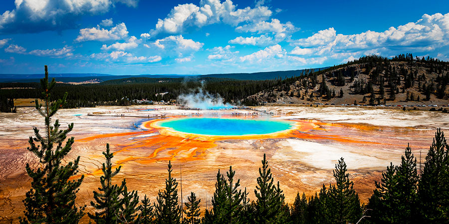 Grand Prismatic Spring Yellowstone National Park