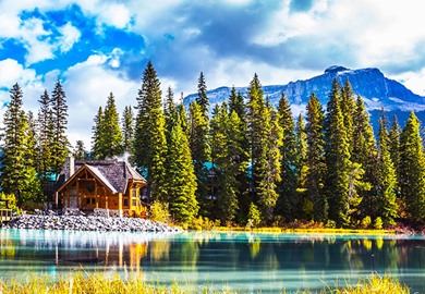 Cabin Emerald at Lake Yoho National Park Cabin Emerald at Lake Yoho National Park