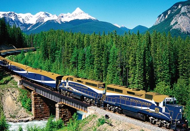 Banff & the Canadian Rockies by Rail and Car