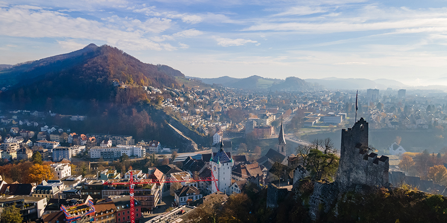 The old town of Baden