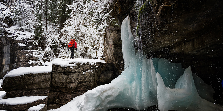 Malign Canyon Ice walk