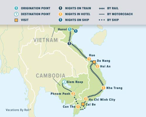 Duplicatie influenza elf Grand Tour of Vietnam & Cambodia