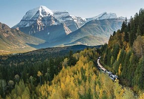 Scenic Rail Routes through the Rocky Mountains on Rocky Mountaineer