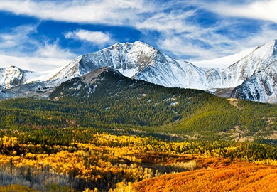 Rocky Mountain Colorado Autumn