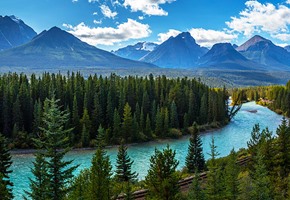 View of morants curve canada