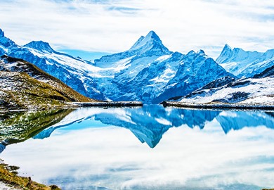 Swiss Alps in Grindelwald, Switzerland