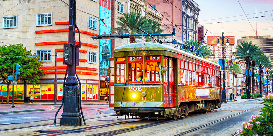 Chicago, Memphis, New Orleans & Los Angeles by Rail