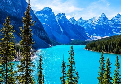 Moraine Lake in Banff