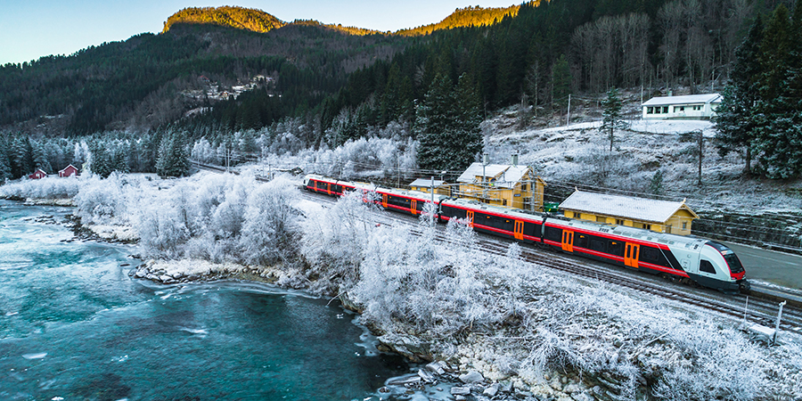 Train Oslo - Bergen