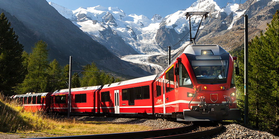 Bernina Express Train