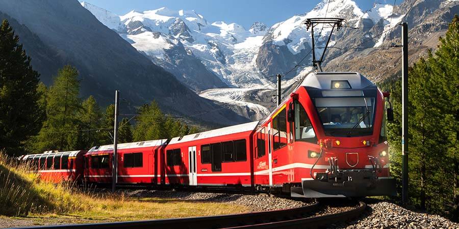 Bernina Express Train Bernina Express Train