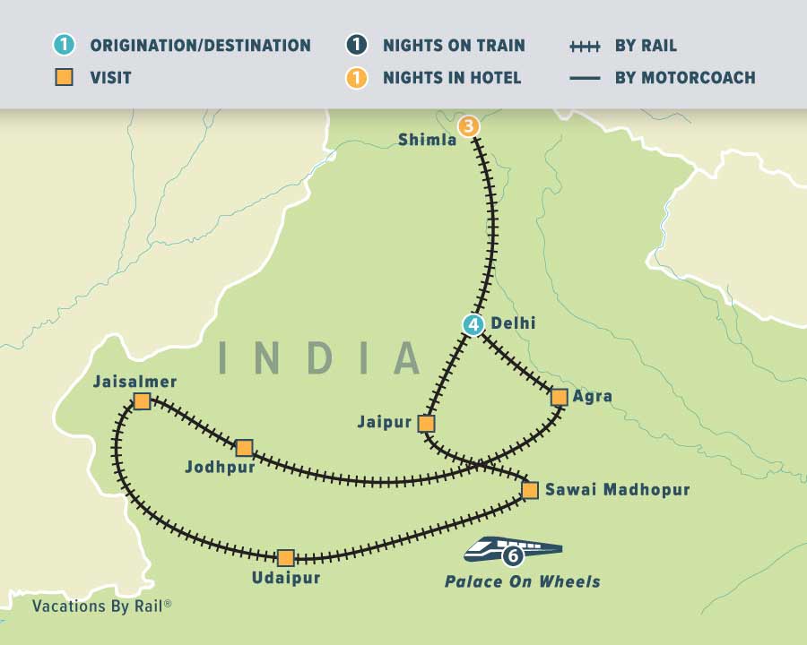 tour map