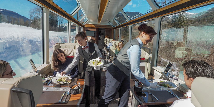 Glacier Express Dining