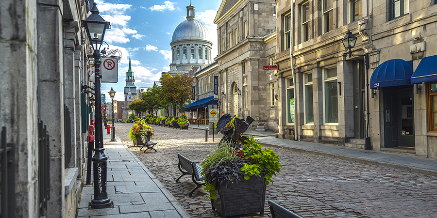 Old Montreal early morning