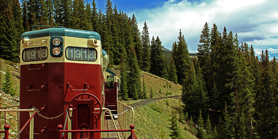 Train Through Leadville Colorado