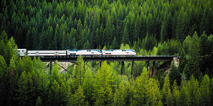 Empire Builder Between Chicago and Seattle