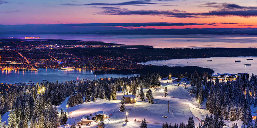 Panoramic view of Vancouver City