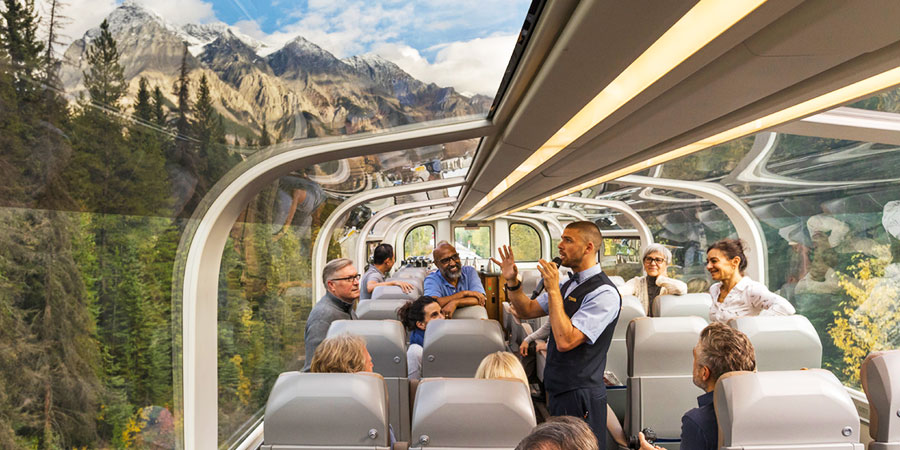 Rocky Mountaineer GoldLeaf Service