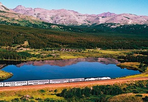 Sunny Day At Glacier National Park