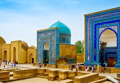 Necropolis Of Shah E Zinde Samarkand 
