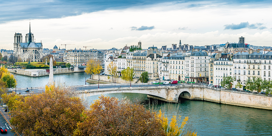 Seine river in Paris