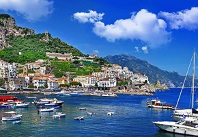 Italy Amalfi Coast Sailboats