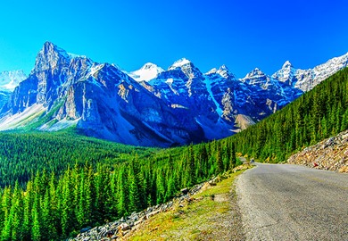 Valley Ten Peaks Banff 