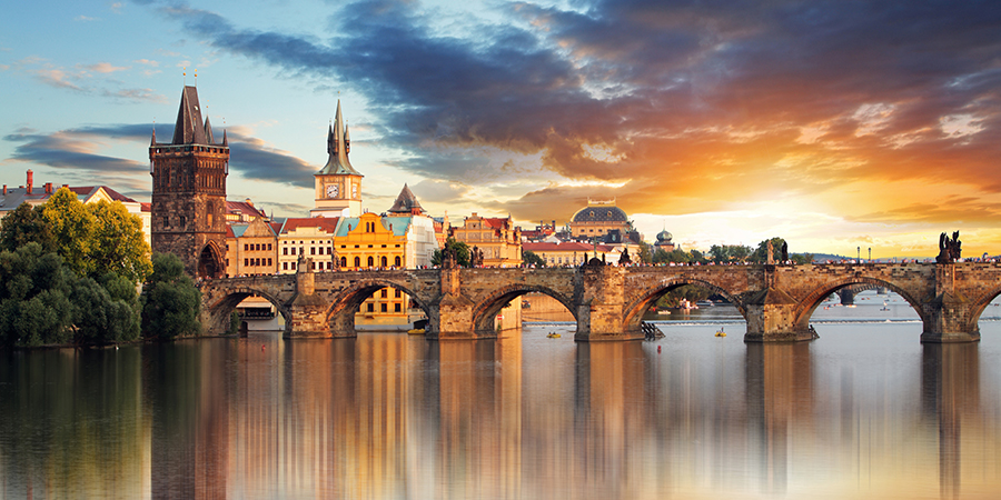 Prague Charles bridge, Czech Republic