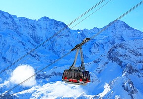 Bernina Express In Winter