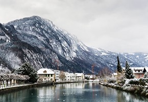 Bernina Express In Winter