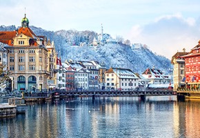 Bernina Express In Winter