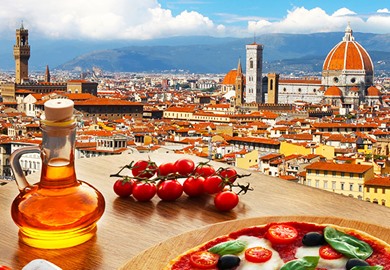 Florence Pizza Cityscape