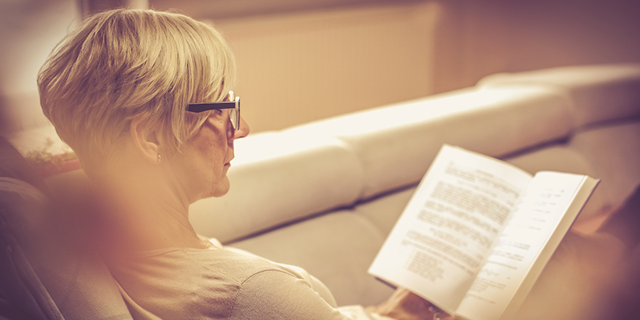 Woman Reading Book