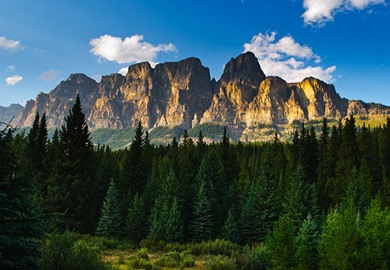 Castle Rock Banff National Park