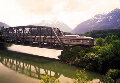 Via Rail Canadian train