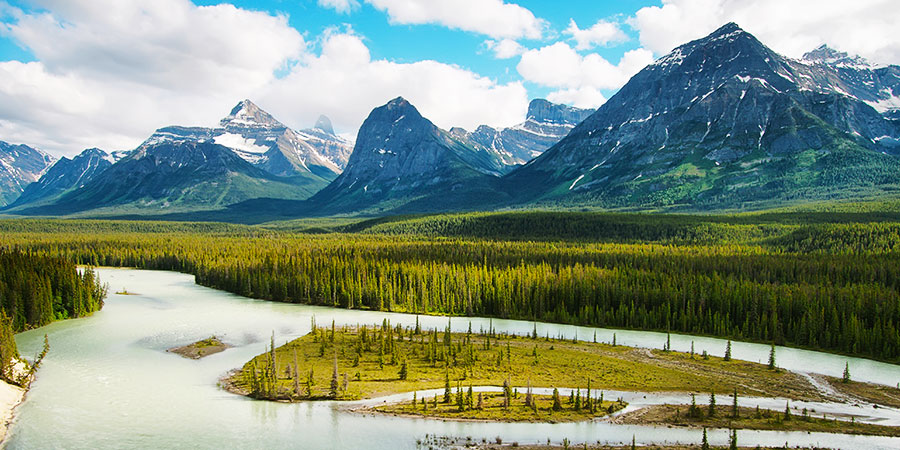 Athabasca River Jasper National Park