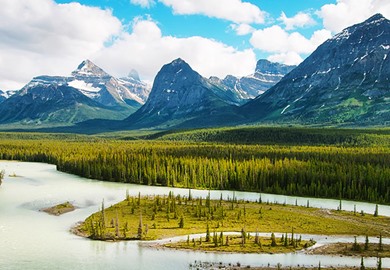 Athabasca River Jasper National Park