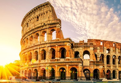 Colosseum Rome Sunrise