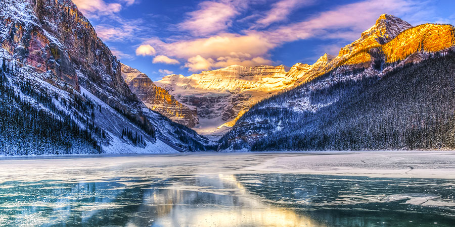 Lake Louise winter Lake Louie winter