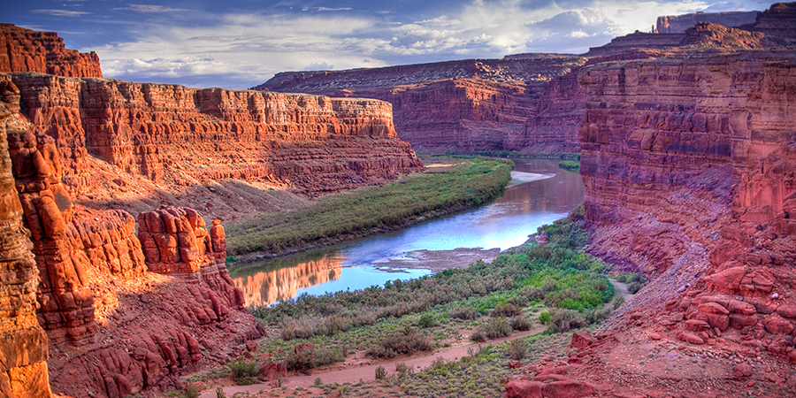 Colorado River Through Canyonlands National Park